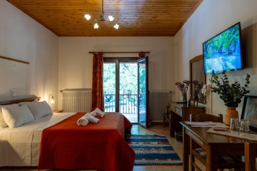 Viesnīcas āriene, Mountain Hotels "Aroanides" in Kleitoria (Akhaia)