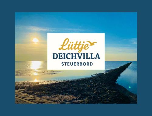 Lüttje Deichvilla Steuerbord in Dorum Neufeld, Deutschland