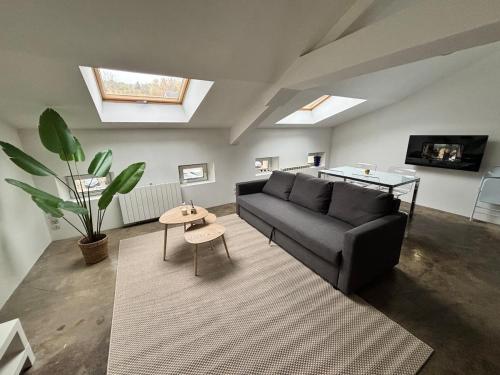 Appartement loft proche frontières