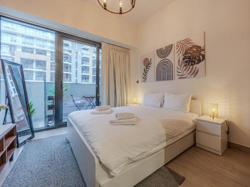 Azizi Riviera 42 Studio, Lagoon Pool and Gym, Meydan Community, Dubai