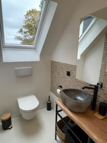 浴室, Design Maisonette - Architekten Loft in 埃梅爾斯豪森