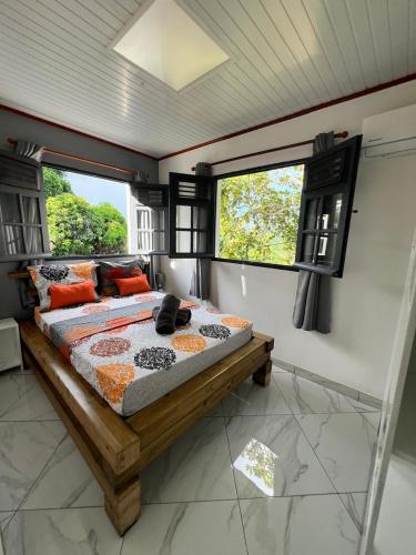 La villa aux 4 palmiers in Le Lamentin