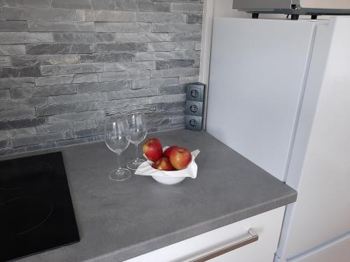 virtuve, Ruheoase Waldblick in Baruth (Brandenburg)