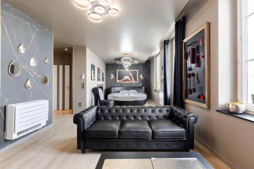 Un des sens, vue port, Sauna et Spa - Location saisonnière - Le Tréport