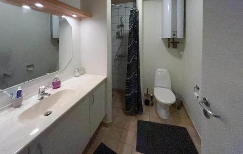 Baño, Pet Friendly Apartment In Blåvand With Wifi (Pet Friendly Apartment In Blavand With Wifi) in Vejers Strand