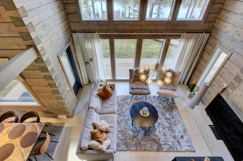 Shared lounge/TV area, Villa Sol Del Luosto in Sodankyla