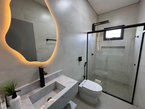 Zuhanyzó, Lindo Apartamento Gold, Moderno, Novo, Jd Alvorada in Campo Novo do Parecis