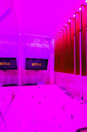 로마 Bed Cinecittadue 3성급 호텔 레스토랑