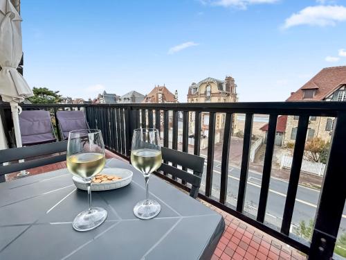 Manon's Studio Vue Mer, Grand Balcon et Parking in 維萊敘爾梅爾