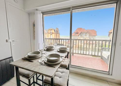 Manon's Studio Vue Mer, Grand Balcon et Parking in 維萊敘爾梅爾