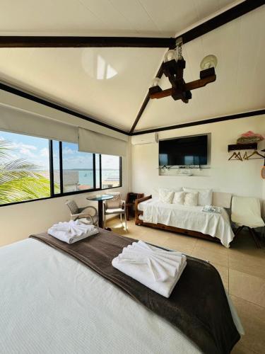 코루리페 Pontal dos Sonhos- Chalés Praia do Farol (Pontal dos Sonhos- Chales Praia do Farol) 3성급 호텔 스위트룸