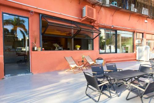 ระเบียง/ชานเรือน, 深度青年旅舍 in จูไห่