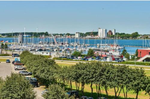 Hafenblick in Sudstrandpromenade