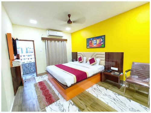 Hotel KBS Coral Suite Residency Near Jagannath Temple And Sea Beach- Lift # Free Parking And Swimmin 여행 추천 - 로드트립