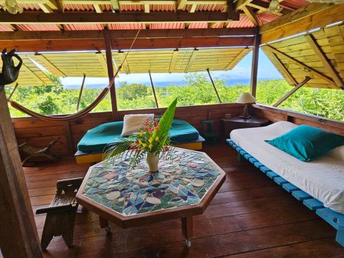 Appaloosa lodge in Grand-Bourg