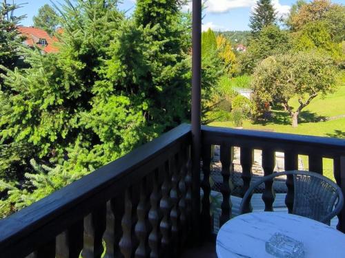 Balkons/terase, Am Springelbach in Nahetal-Waldau