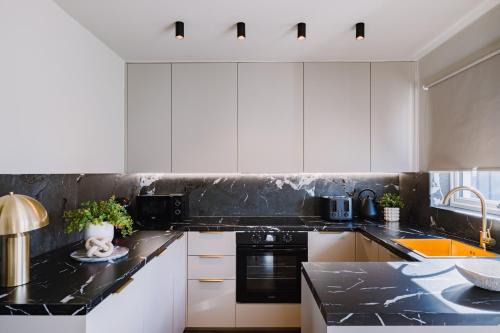 Kitchen, JW Executive ApartHouse 2 near Celtic Park