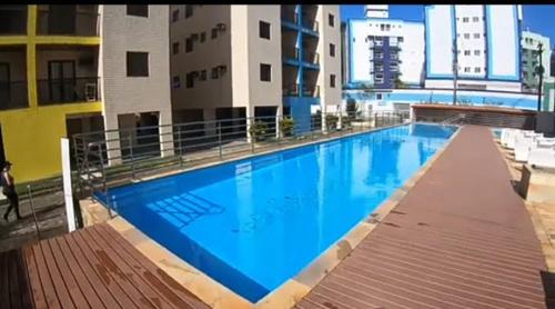 Ubatuaba-Praia Grande(Area Nobre), 100 mts da praia, 2 ar, internet, elevador, vaga coberta, piscina in Praia Grande