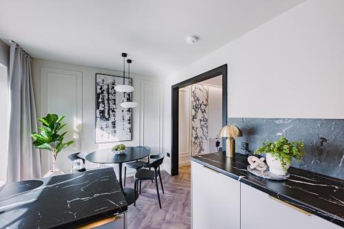 Kitchen, JW Executive ApartHouse 2 near Celtic Park