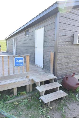 Exterior view, Authentic Lakota Tipi for Glamping in South Dakota in Platte (SD)