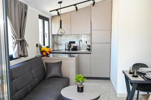 廚房, Fly Up Mediterranean Apartments in 格拉達茨