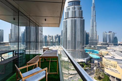 Boulevard Point I Burj Khalifa Fireworks View