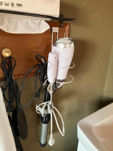 二段ベッドの宿青と白