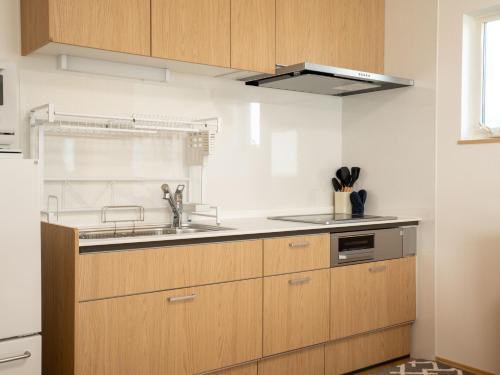 Kitchen, Stationvilla-Nagoyaport in Minato