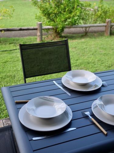 Havana, bungalow proche plage privée - Location saisonnière - Grand-Bourg