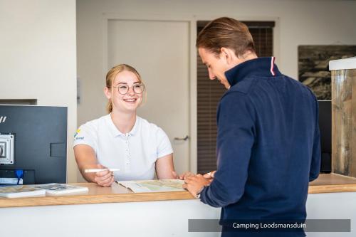 Lobby, Camping Loodsmansduin in Texel