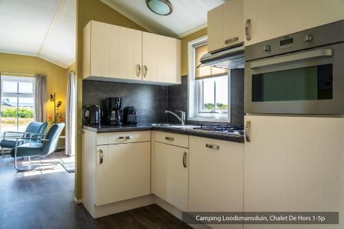 Kjøkken, Camping Loodsmansduin in Texel
