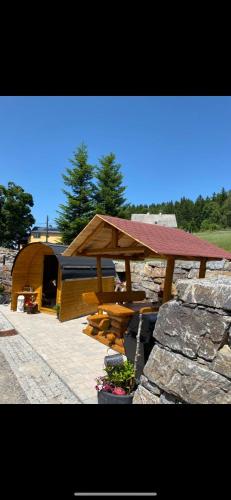 Sauna, Morgensonne in Breitenbrunn/Erzgeb.