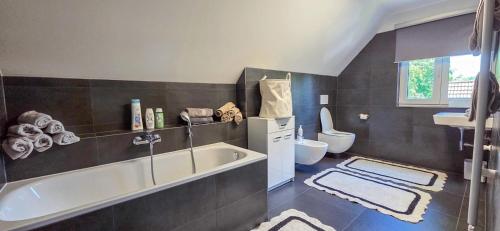 Apartmánová chata u pláže Sečské přehrady (Apartmanova chata u plaze Secske prehrady) in Klokocov