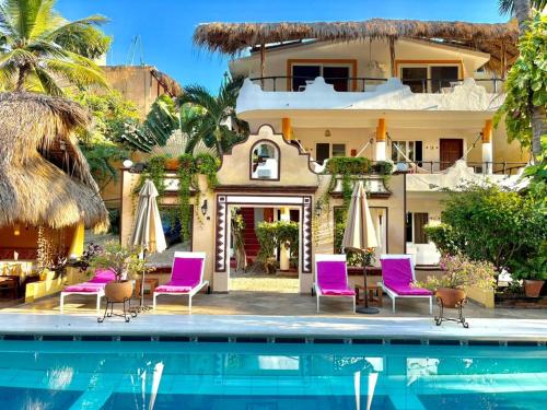 BEACH HOTEL INES en Zicatela
