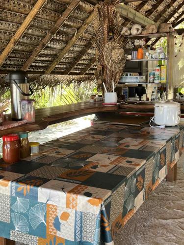 Instalaciones, Motu ATAHIRI Camping in Tahaa