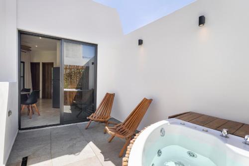 balkon/terras, Casa Wayra Tulum - Boutique Condos in Tulum