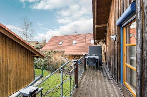 Erkély/terasz, Cozy apartment Offenhausen in Engelthal