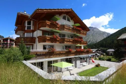 Feehof in Saas-Fee, Schweiz