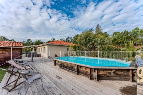 Villa piscine entre lac et océan - Location saisonnière - La Teste-de-Buch