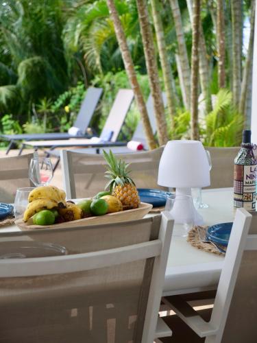 สวน, Chaleureuse villa vue mer et campagne 4 étoiles (Chaleureuse villa vue mer et campagne 4 etoiles) in ซานต์ โรเซ