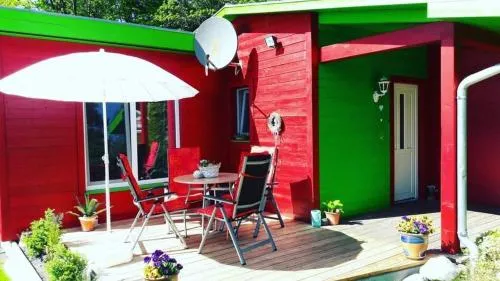 Ferienwohnung Sonneneck mit Boot und Kanu in Basedow, Deutschland