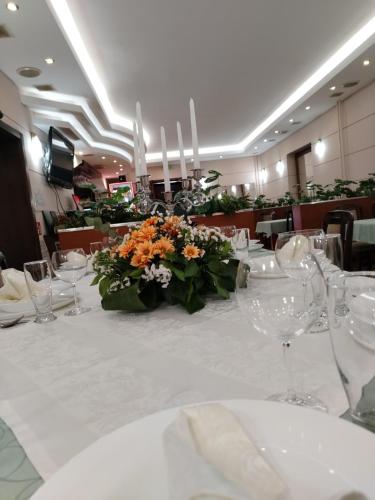 Étterem, Guest house Vila Bor in Klisa