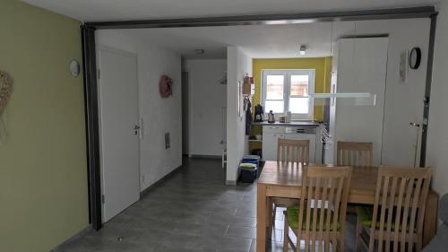 Cocina, Ferienwohnungen Flora in Bad Windsheim