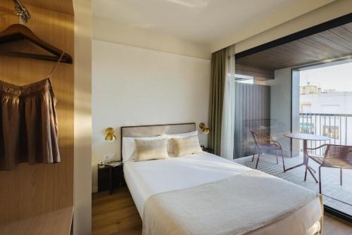 Quarto duplo, varanda