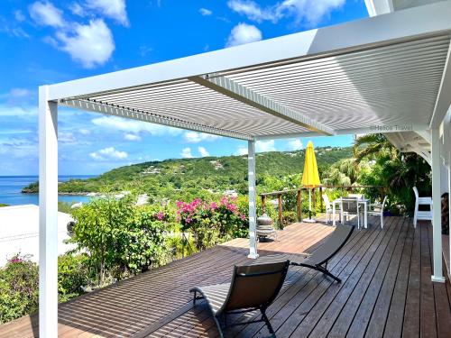 Villa Tramontane. Vue mer. 2 chambres. Ferry Deshaies. - Location, gîte - Deshaies