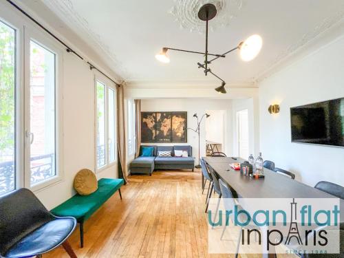 Urban Flat 99 - Spacious 6 BDR Apartment in Paris - main image
