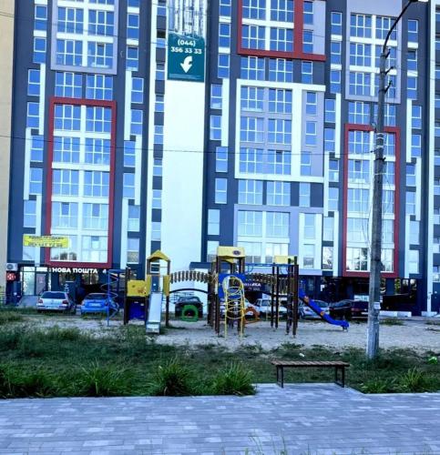 A szálláshely kívülről, New Suit Apartment in Bucha