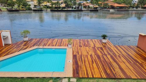 Apartamento na praia em Condomínio