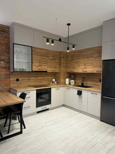 virtuve, Apartament Calma in Nowe Miasto Lubawskie