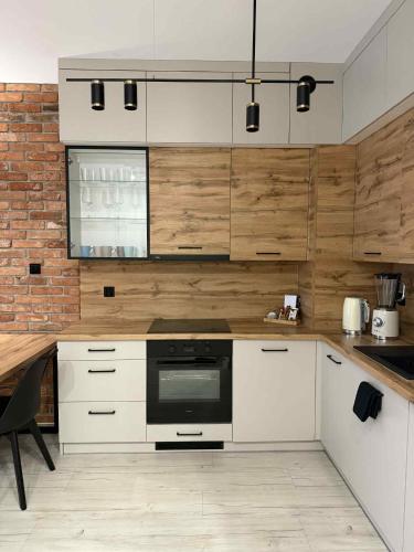 virtuve, Apartament Calma in Nowe Miasto Lubawskie